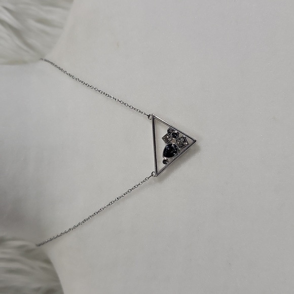 Swarovski Geometric Necklace - Picture 1 of 4